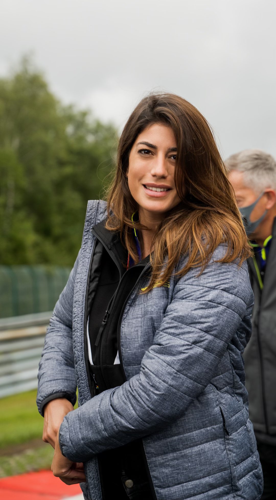 My smile when I think of driving in Spa-Francorchamps tomorrow 😍😍🎉🎉🎊